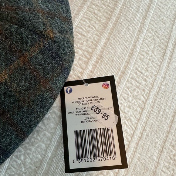 Men’s XL Mucross Irish Wool Cap NWT - Picture 3 of 3